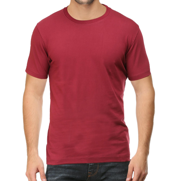 Plain Round Neck T-Shirt