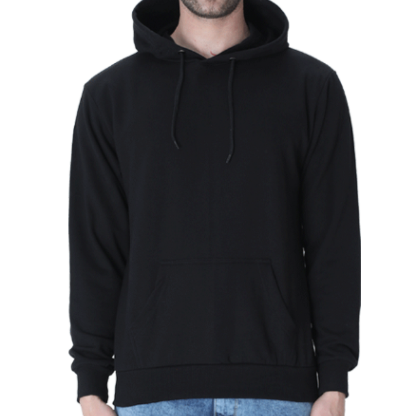 Plain Hooded T-Shirt