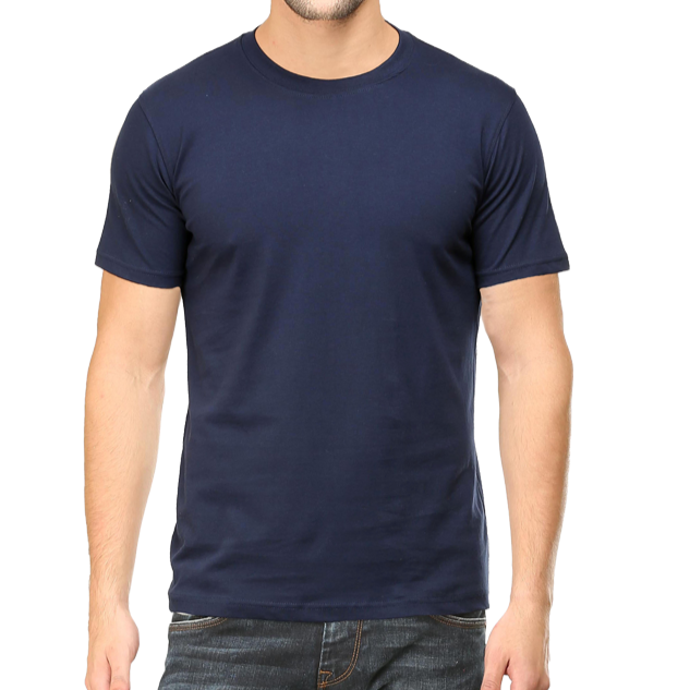 Plain Round Neck T-Shirt