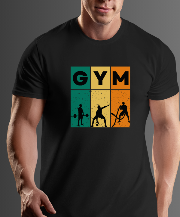 GYM - Round Neck T-Shirt