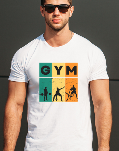 GYM - Round Neck T-Shirt