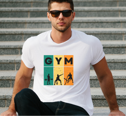 GYM - Round Neck T-Shirt